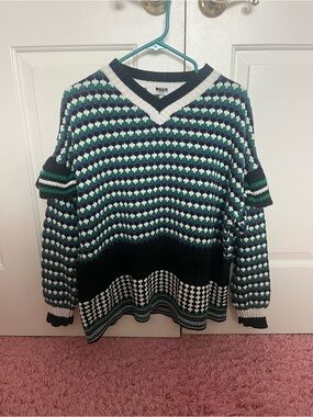 MSGM V-Neck Sweater